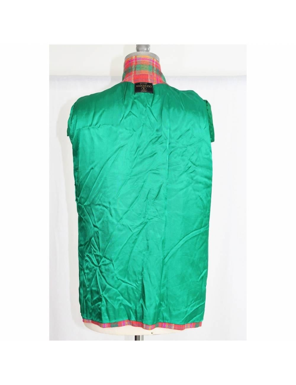 green cotton jacket