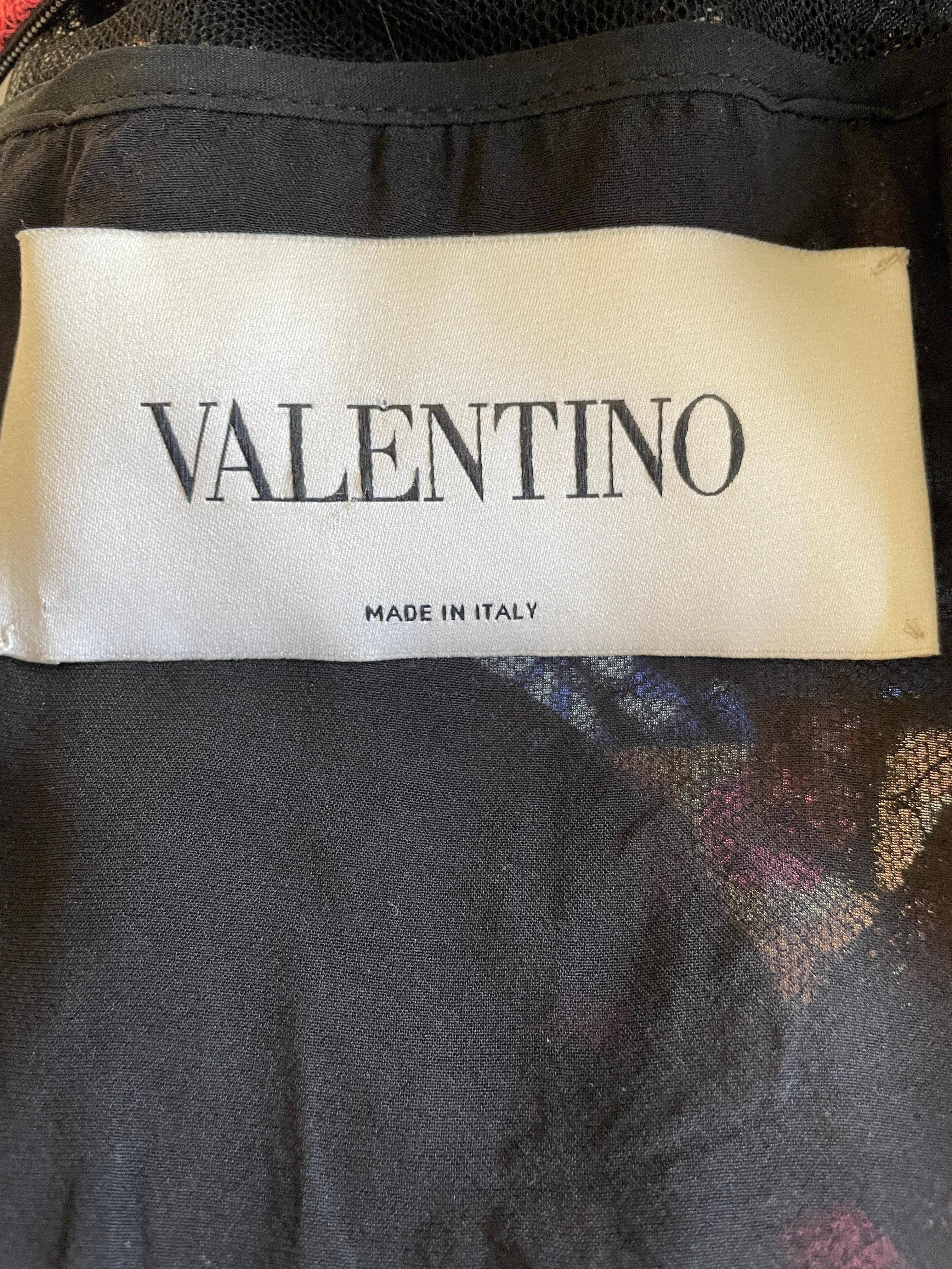 Valentino Aztec Opulence Collection Embellished Mini Dress For Sale 5