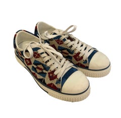 Valentino Beaded Aztec Sneakers