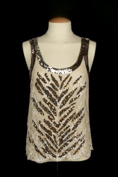 Valentino beaded top