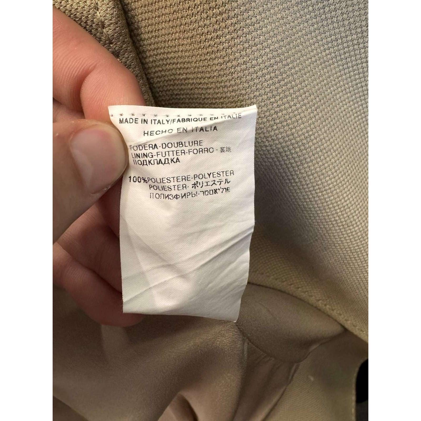 Valentino Beige Belted Jacket - Taille US 4/S en vente 2