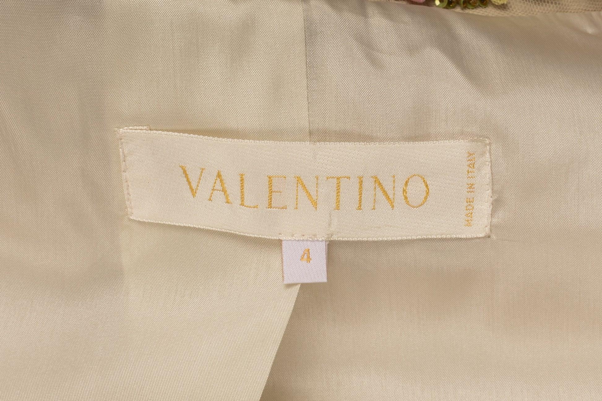 Valentino Beige Lamb Leather Jacket 6