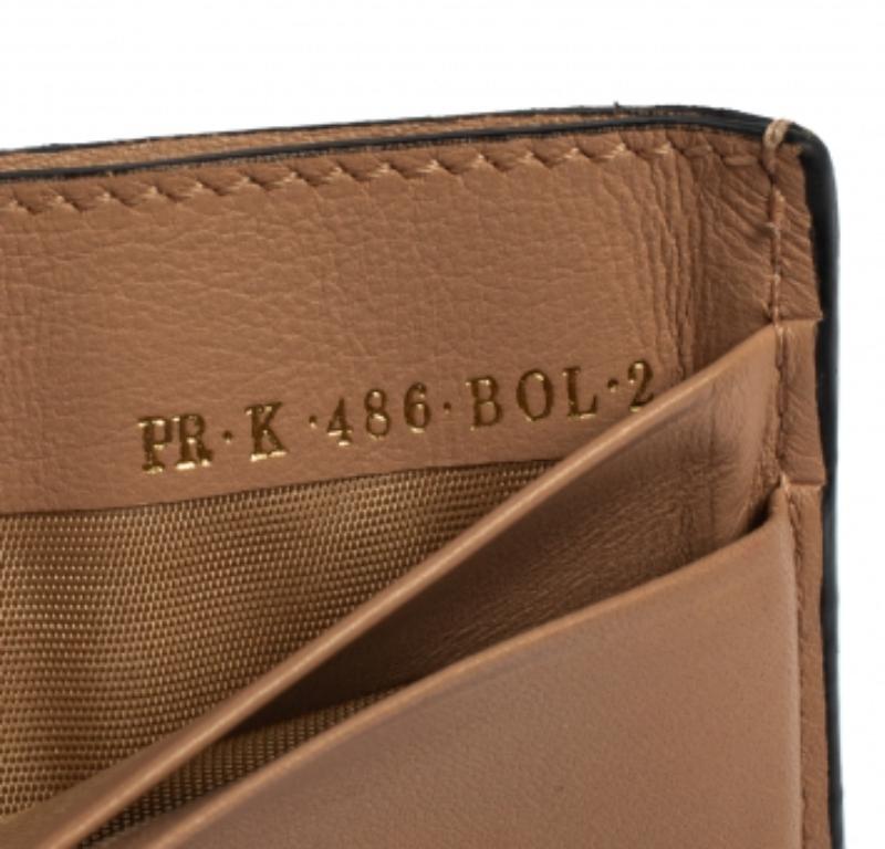 Valentino Beige Leather Rockstud Card Holder For Sale 2