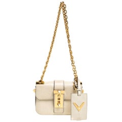 Valentino Beige Leather Small B-Rockstud Shoulder Bag at 1stDibs