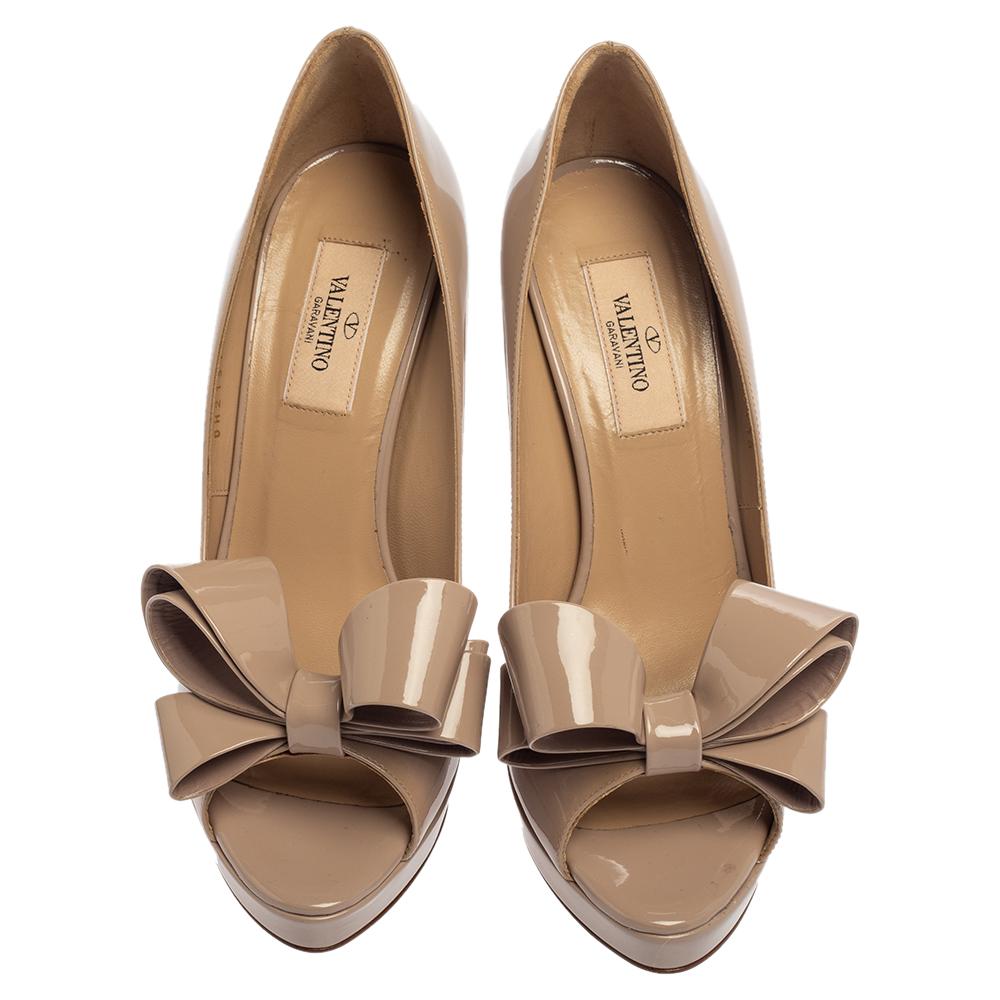 valentino bow pumps