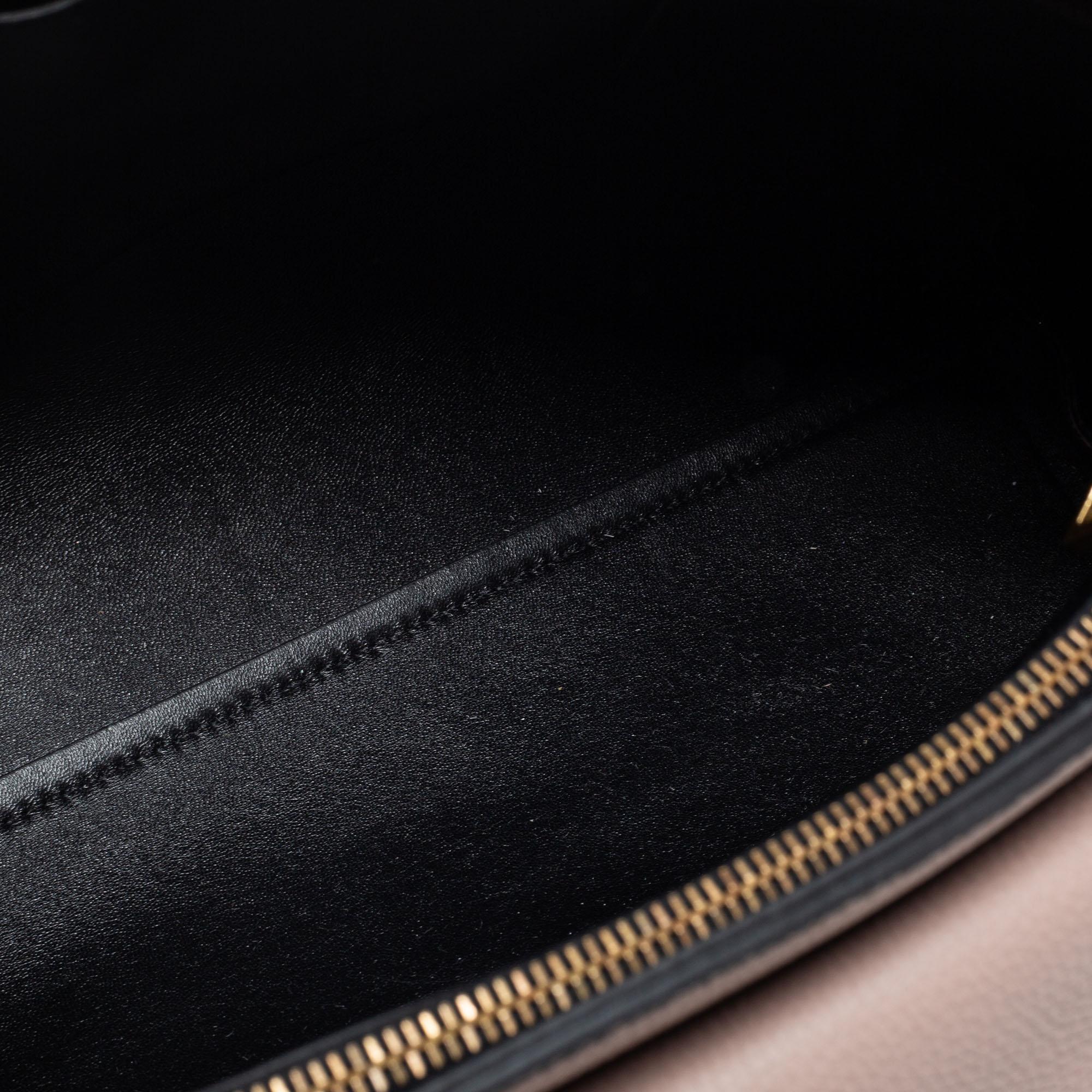 Valentino Beige Poudre Grained Leather VRing Flap Shoulder Bag 1