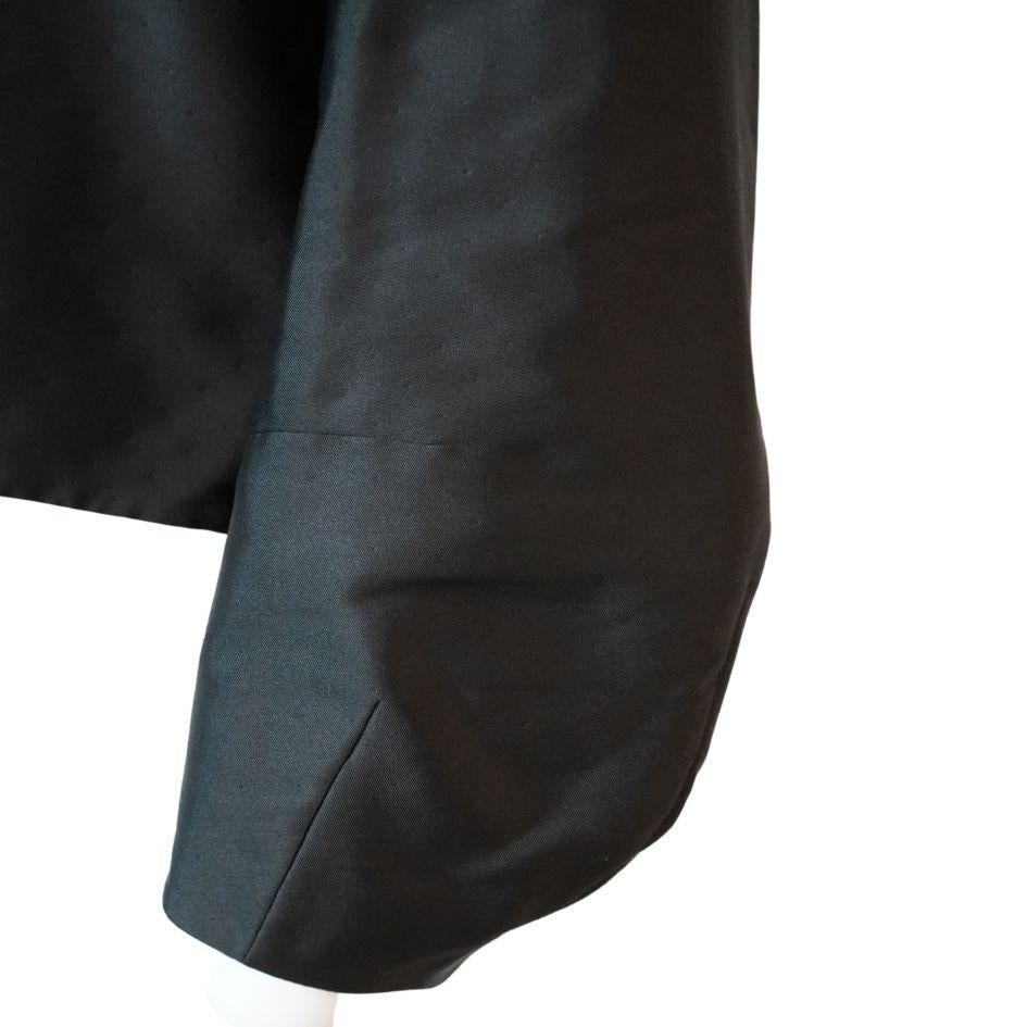 Valentino Black Bubble Sleeve Bolero Jacket 2