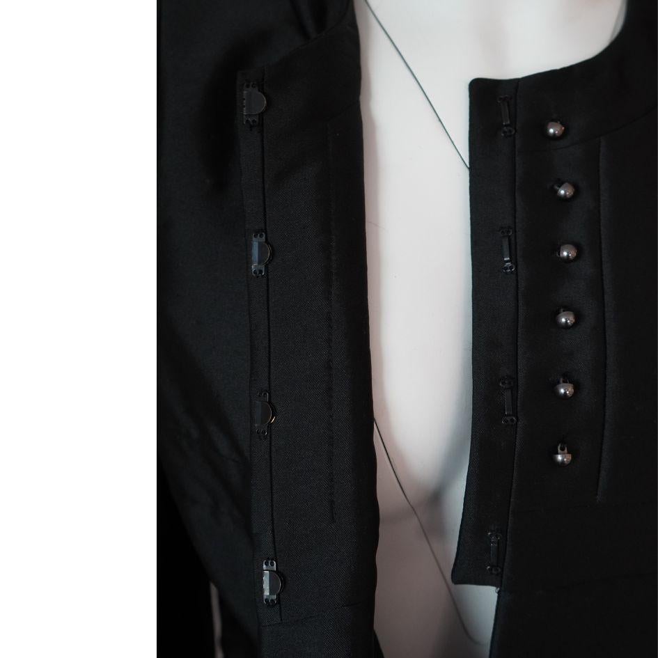 Valentino Black Bubble Sleeve Bolero Jacket 4