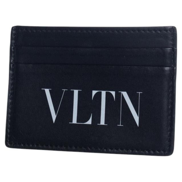 Valentino, portacarte nero in vendita