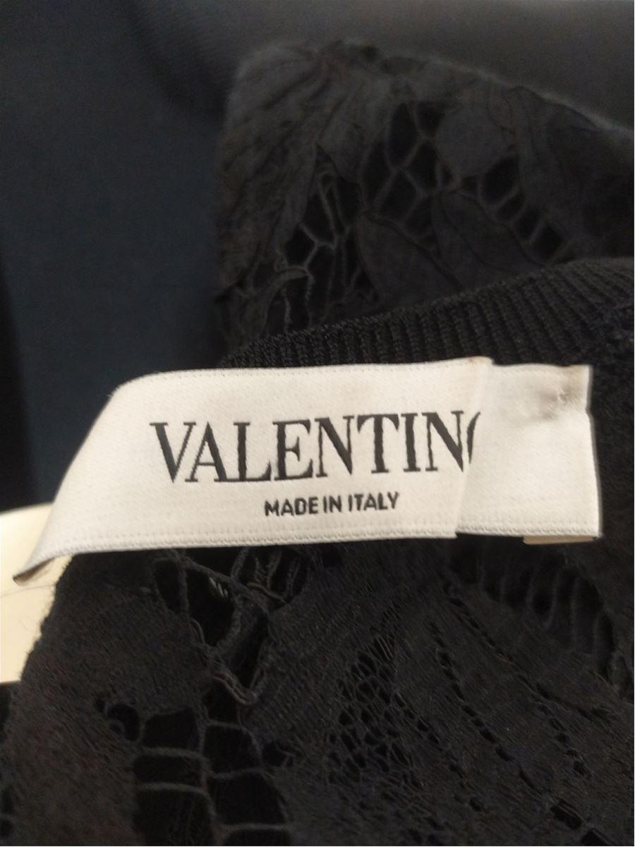 Women's Valentino Black Dress  S For Sale