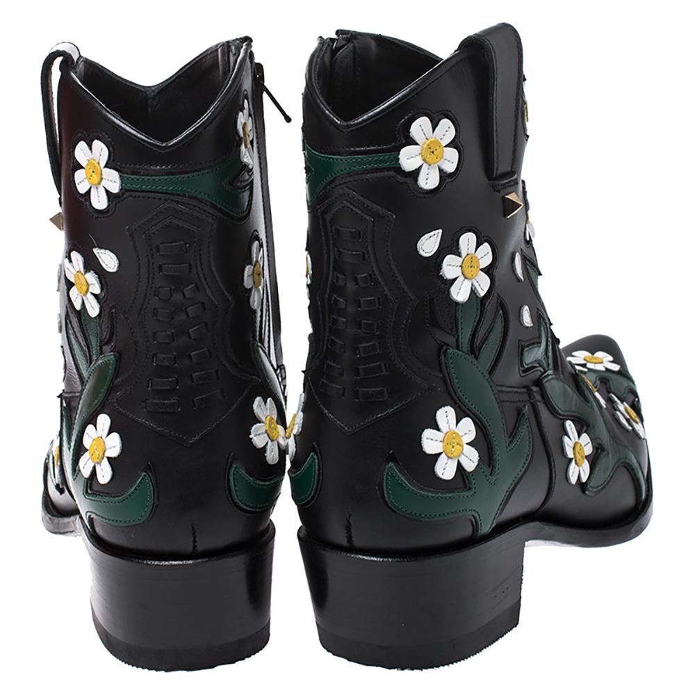 valentino flower boots