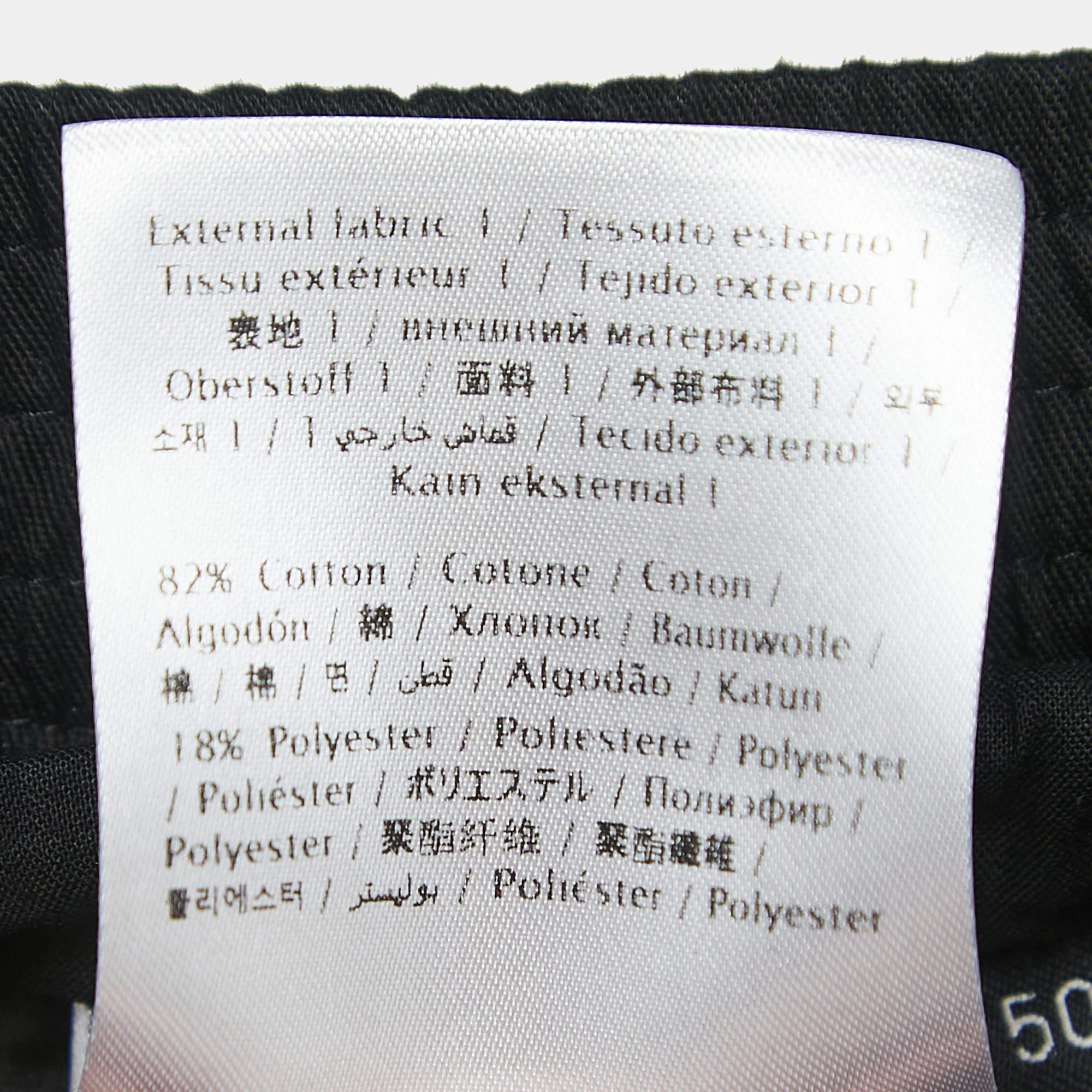 Valentino Black Floral Lace Shorts Shirt Set L 2