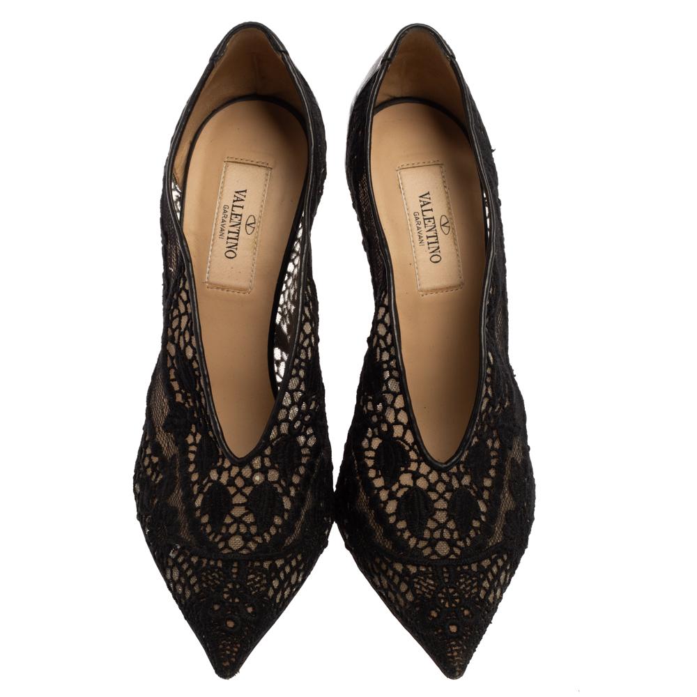 inc black lace heels