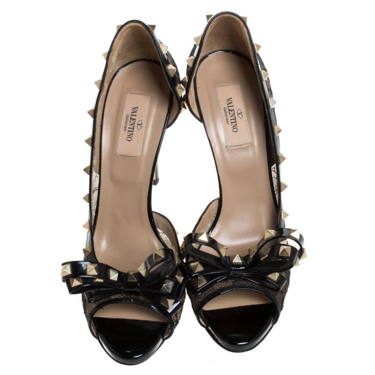 valentino rockstud bow