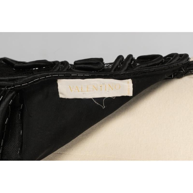 Valentino Black Lace Dress, circa 2010 For Sale 4