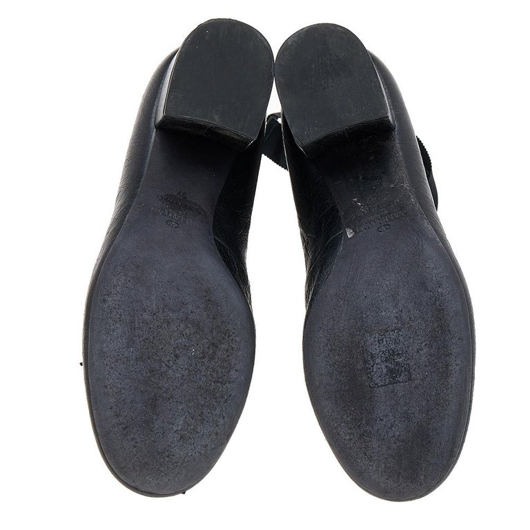 Valentino Black Lace-Up Boots main image 0