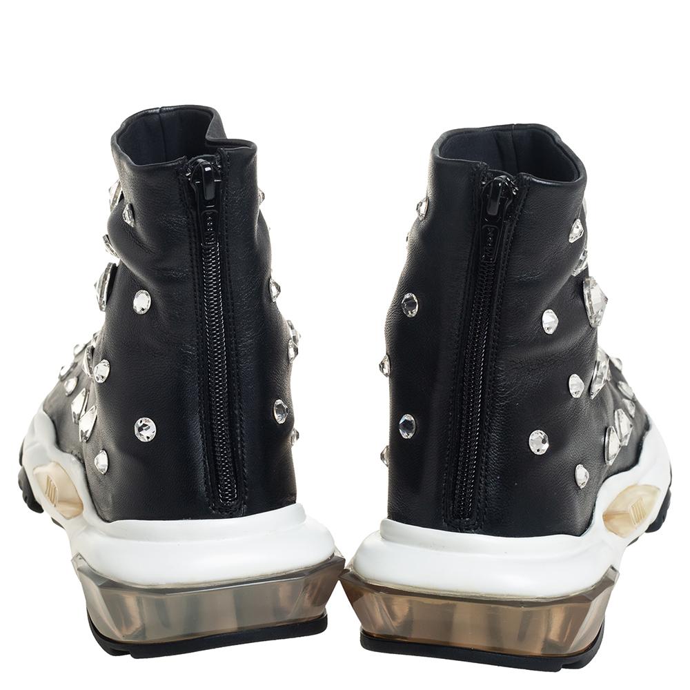 valentino crystal sneakers