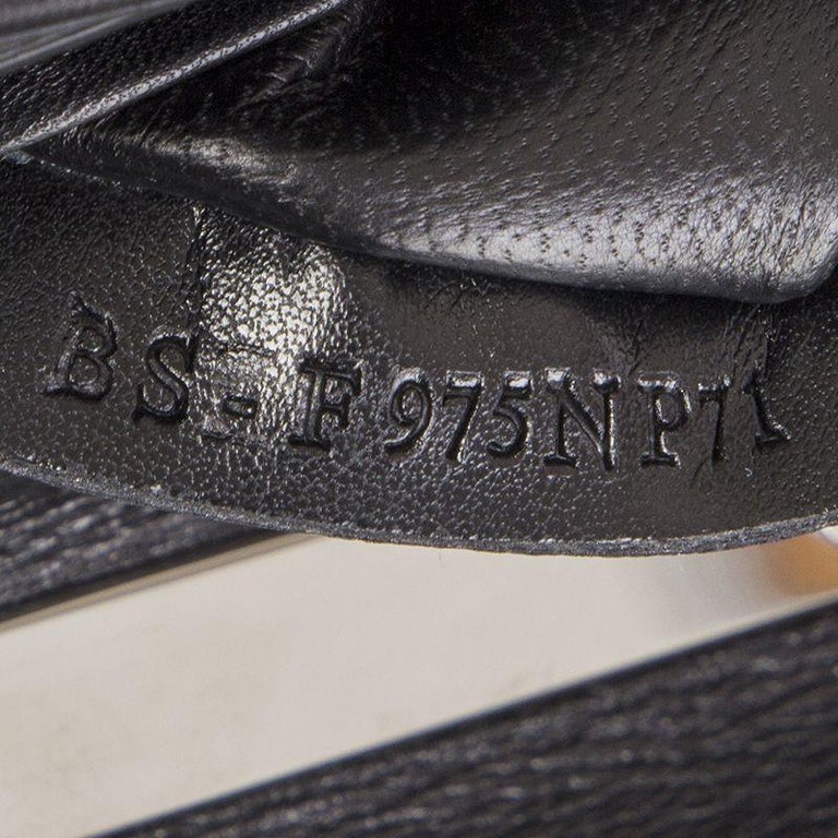 VALENTINO black leather CRYSTAL SO NOIR VA VA VOOM Shoulder Bag at 1stDibs