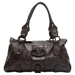 Valentino Black Leather Hobo Bag