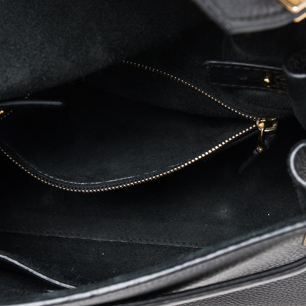 Valentino Black Leather My Rockstud Top Handle Bag 6