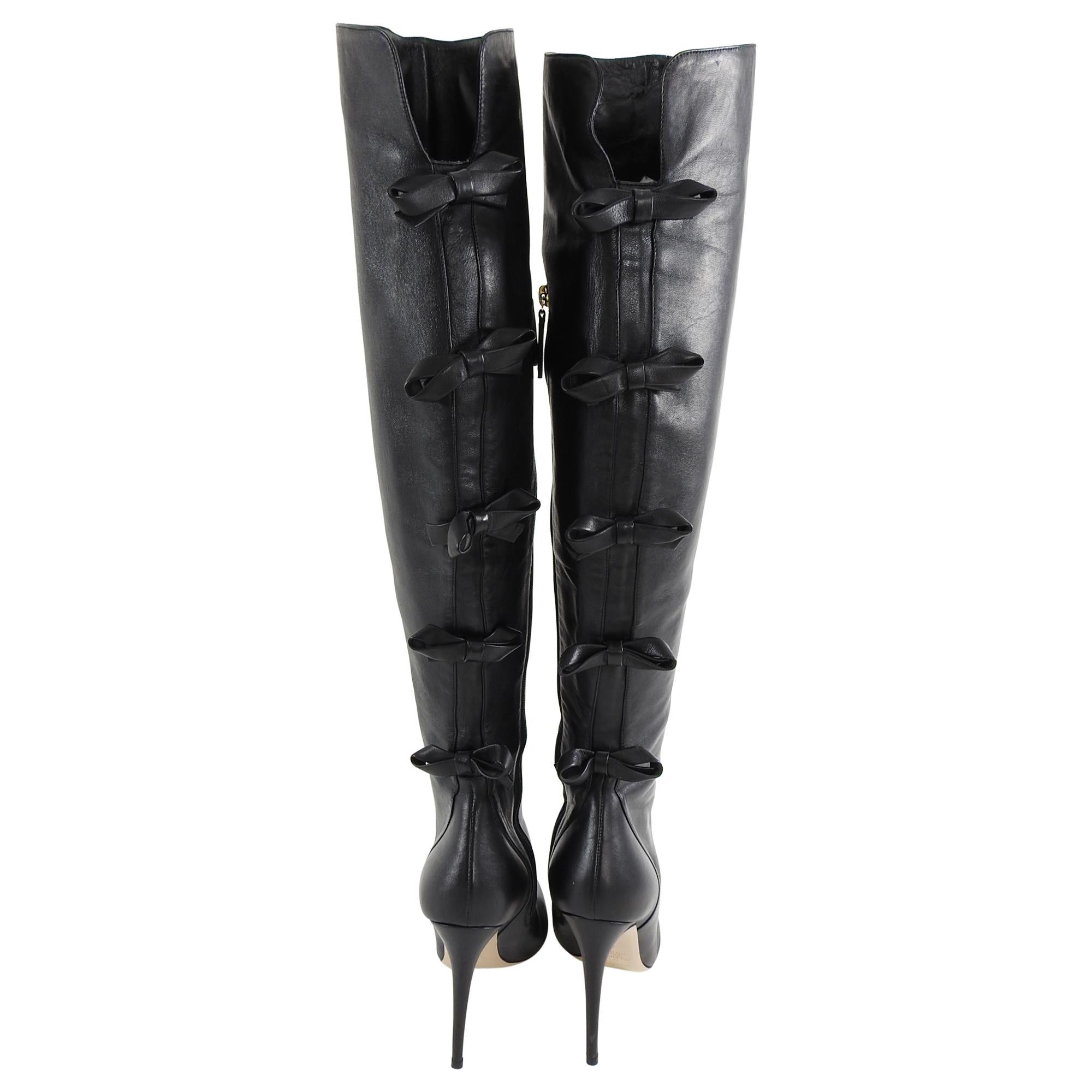 valentino over the knee boots