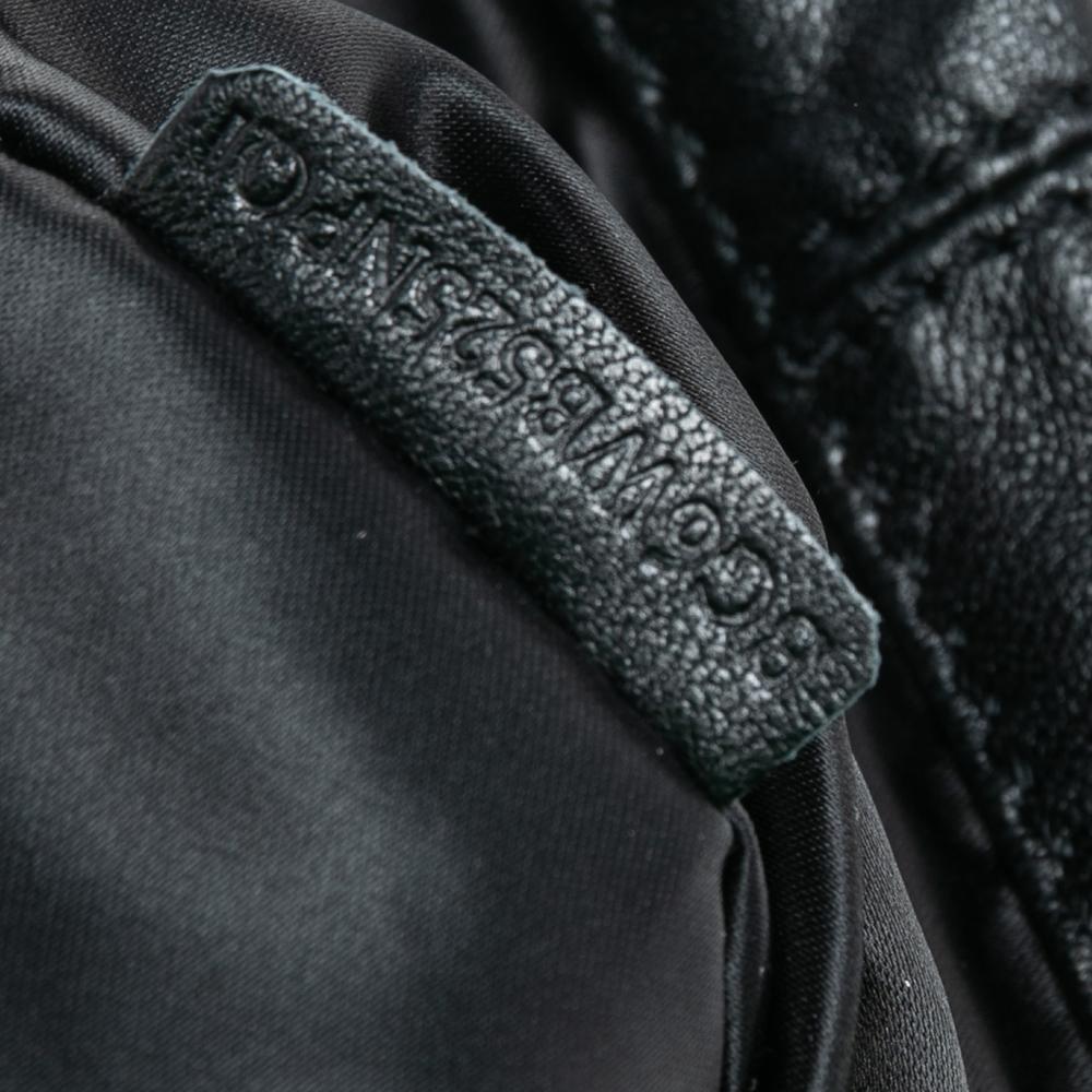 Valentino Black Leather Petale Rose Hobo Bag 4