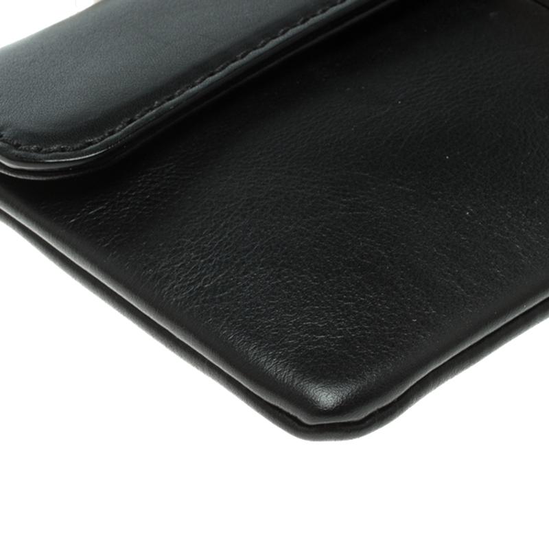 Valentino Black Leather Rockstud Clutch Bag 6