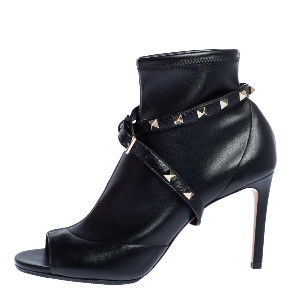 valentino rockstud combat boots