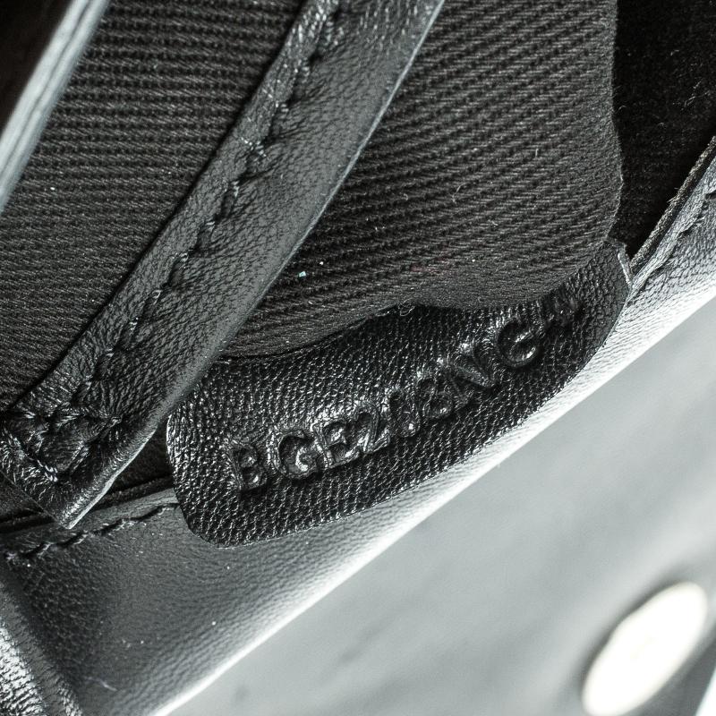 Valentino Black Leather Studded Bow Crossbody Bag 3