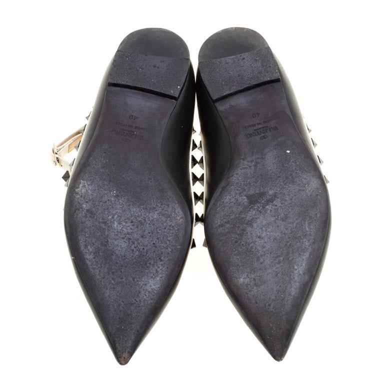 black valentino flats