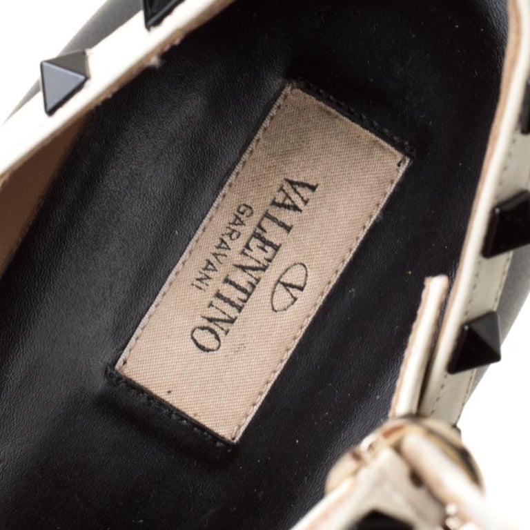 valentino t strap flat