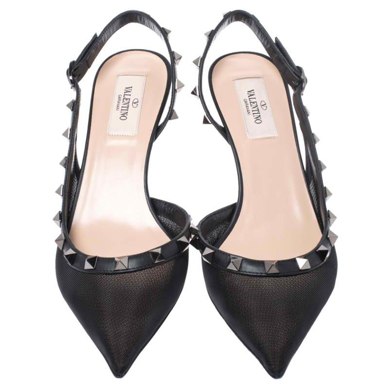 valentino mesh pumps