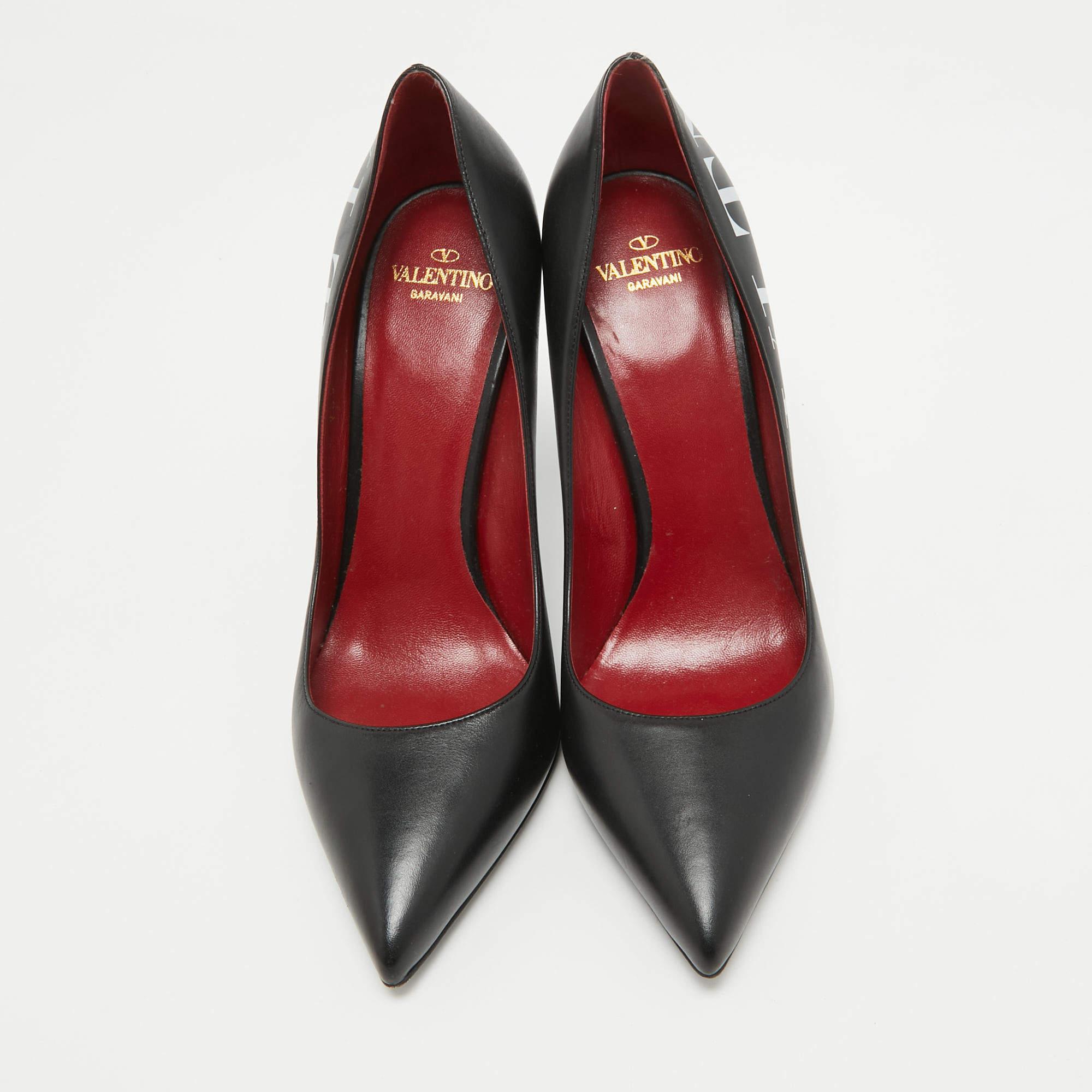The fashion house’s tradition of excellence, coupled with modern design sensibilities, works to make these VLTN pumps a fabulous choice. They'll help you deliver a chic look with ease.

Includes: Original Dustbag, Extra Heel Tips, Info Booklet

