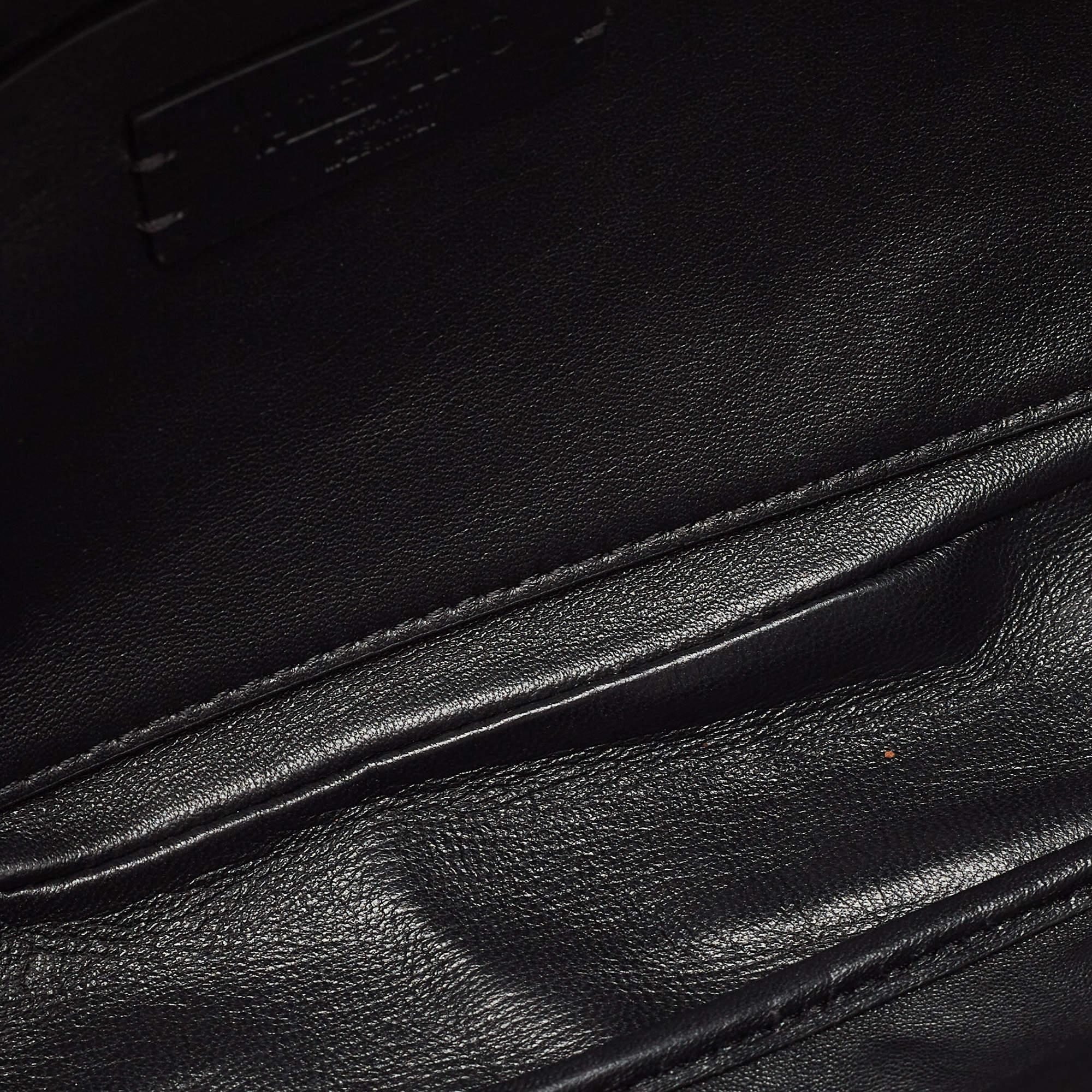 Valentino Black Leather VSling Crossbody Bag 2