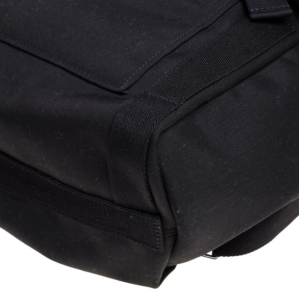 Valentino Black Nylon VLTN Backpack 6
