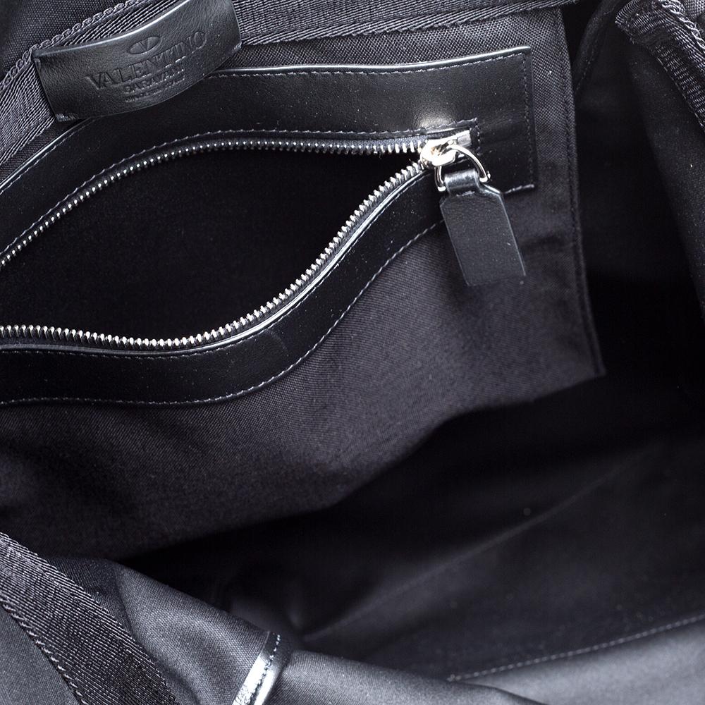 Valentino Black Nylon VLTN Backpack 3