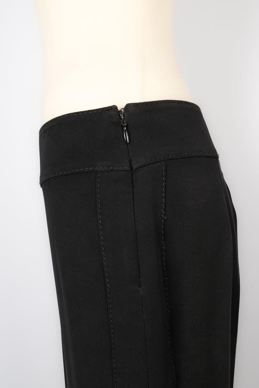Pantalon noir Valentino en vente 1