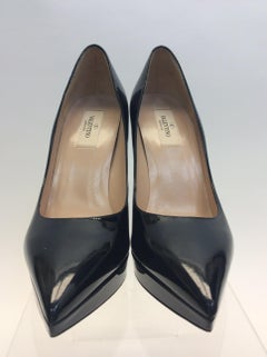 Valentino Black Patent Leather Pumps