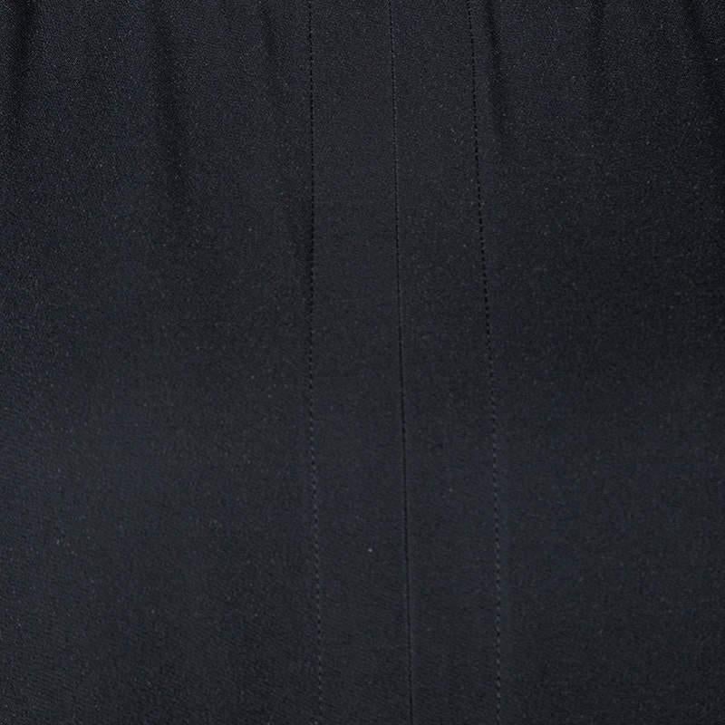 Women's Valentino Black Short Sleeve Oversized Blouse M For Sale