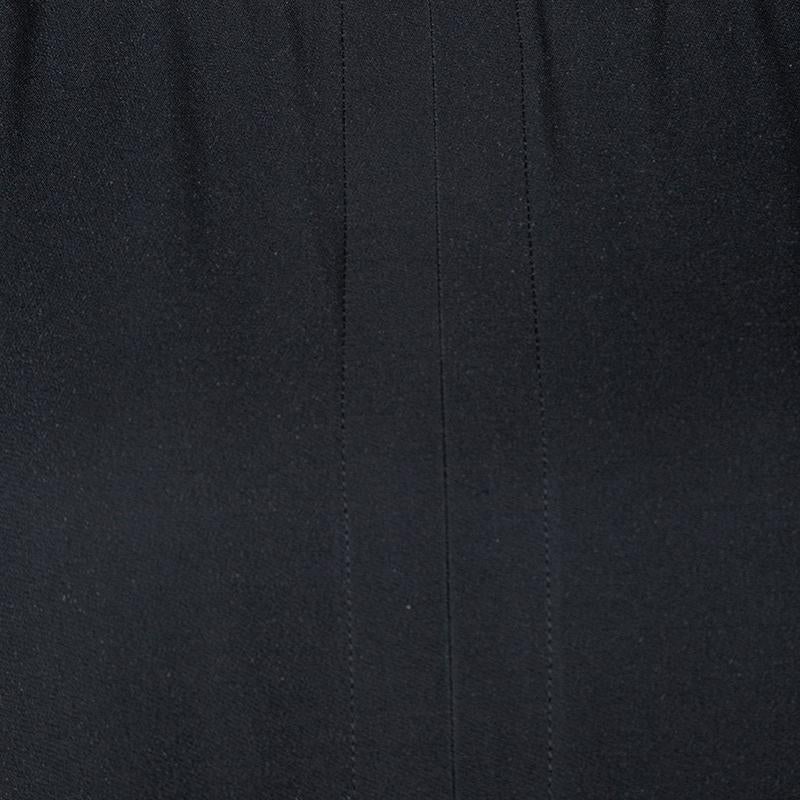 Valentino Black Short Sleeve Oversized Blouse M 1
