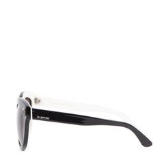 Valentino Black Stud Cat-Eye Sunglasses