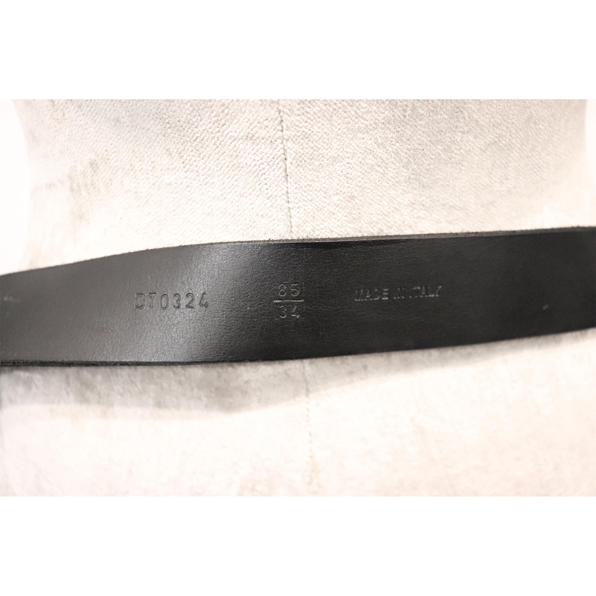 Cinturón Valentino de ante negro con hebilla libélula enjoyada 2