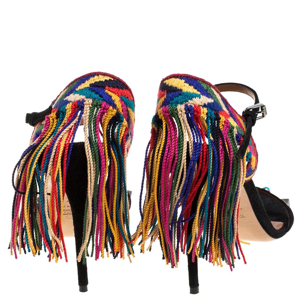 valentino fringe sandals