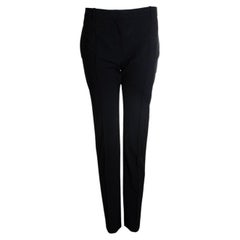 Valentino, pantalone nero dal taglio sartoriale