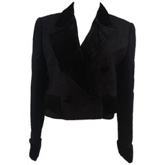 Vintage Valentino black wool jacket