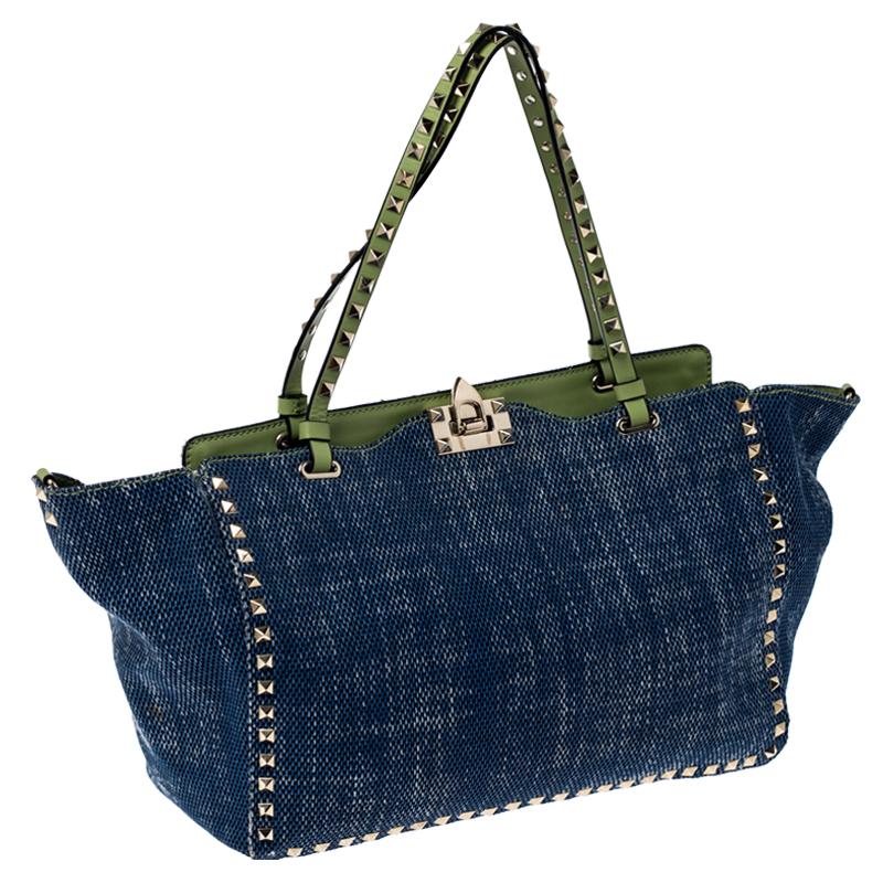 denim valentino bag