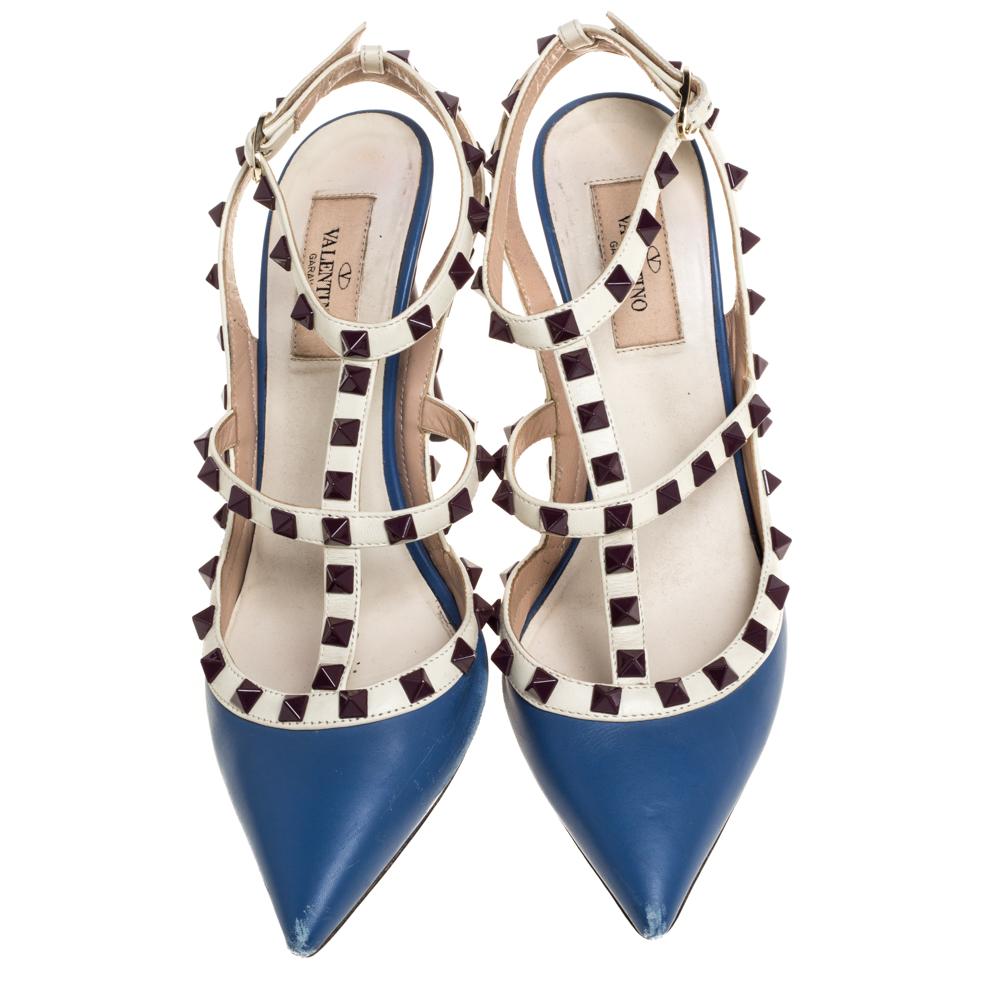 valentino blue sandals