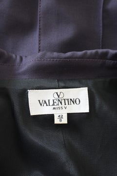 Valentino Blue Wool Suit Pants