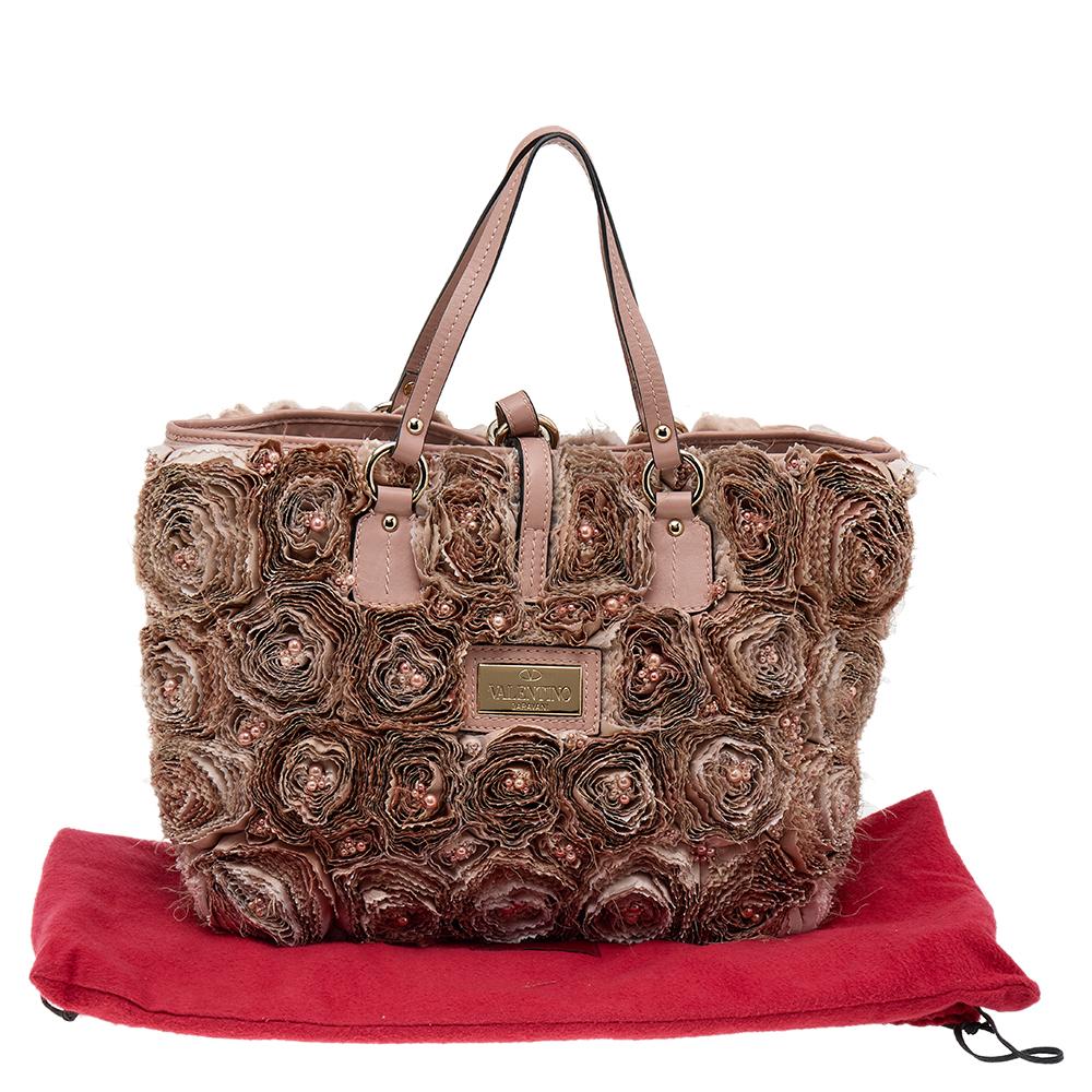 Valentino Blush Pink Organza and Leather Rosier Tote at 1stDibs blush valentino organza tote bag valentino blush 8
