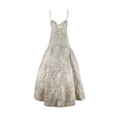 Valentino Boutique Leopard Printed Ball Gown